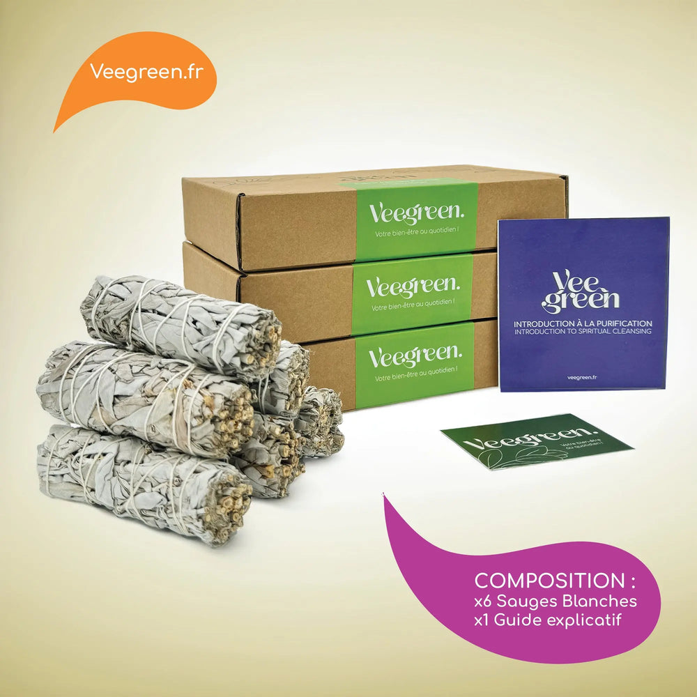 Bâtonnets de Sauge Blanche bio