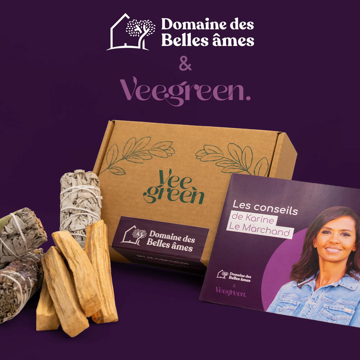 Cofanetto le domaine des belles âmes x Veegreen