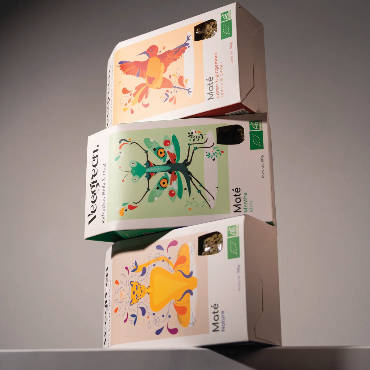 Cofanetto infusione di 3 Mate Biologici