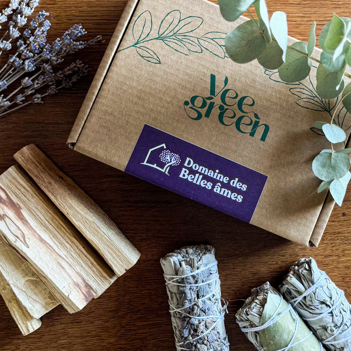 Cofanetto le domaine des belles âmes x Veegreen