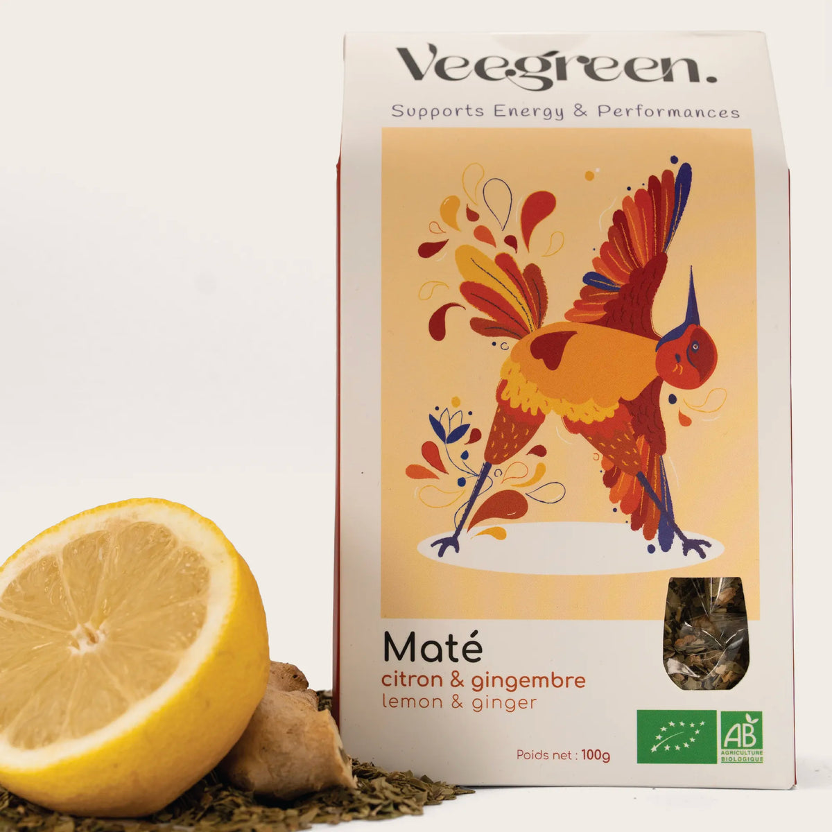 Mate Limone Zenzero Biologico