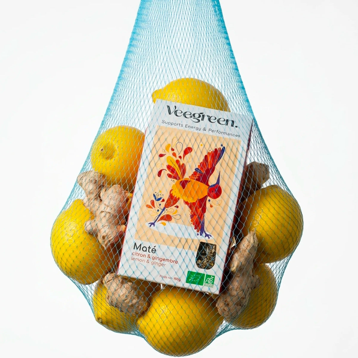 Mate Limone Zenzero Biologico