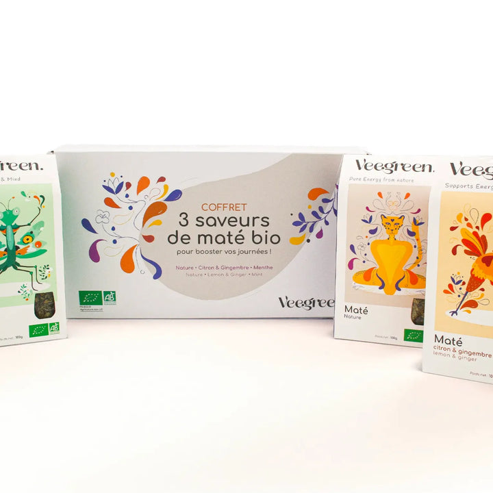 Coffret infusion de 3 Maté Bio